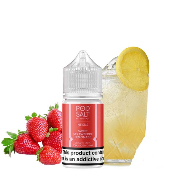 سالت توتفرنگی لیموناد پاد سالتsweet strawberry lemonade